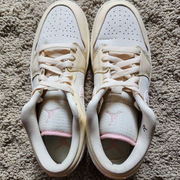 Wmns Air Jordan 1 SE Low Muslin Legend Pink Brand New Sz 9 - Picture 5 of 8